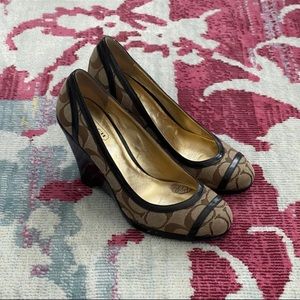 Amazing Coach Wedge Heeled Loved Size 6
